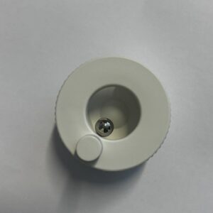 Cat Eye Magnet hvid rund