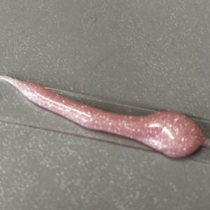 Lidtluksus Acrylgel glitter nude 30g